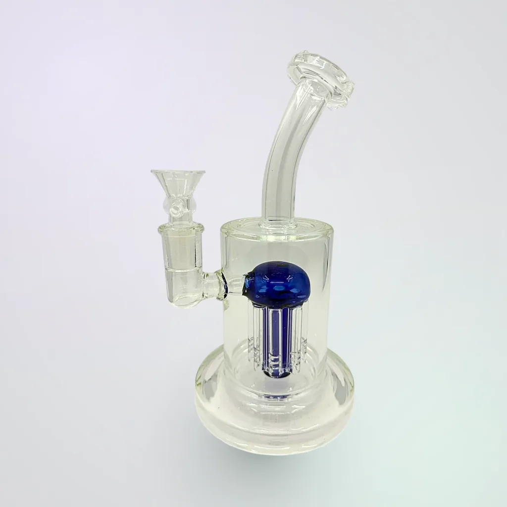Handcrafted Glass Water Pipe 9" - #1137