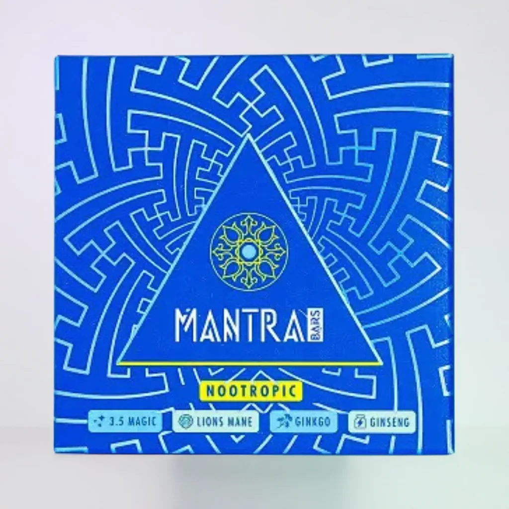 Mantra Nootropic Chocolate Bars | Functional Chocolate | 3.5g Bar - Image 1