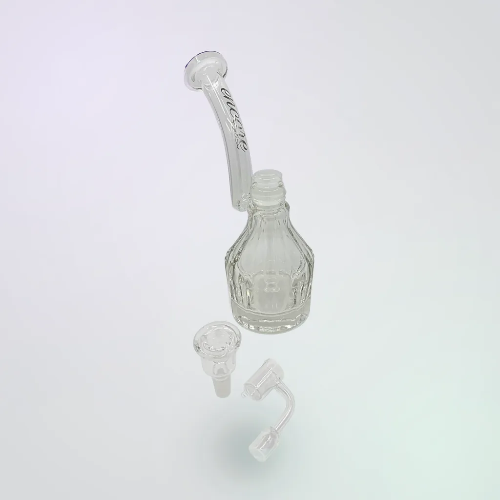 Handcrafted Encore Glass Water Pipe 9” - #1143