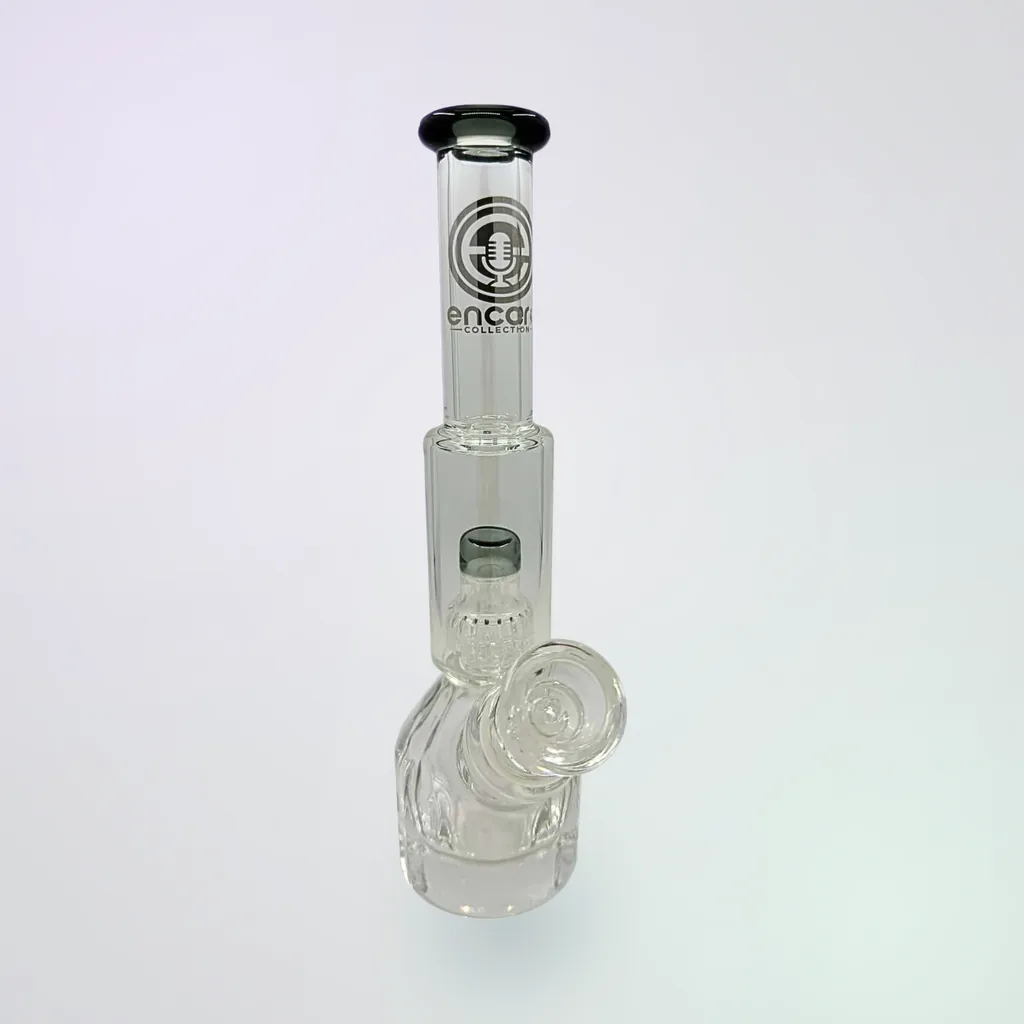 Handcrafted Encore Collection Glass Water Pipe 9” - #1144