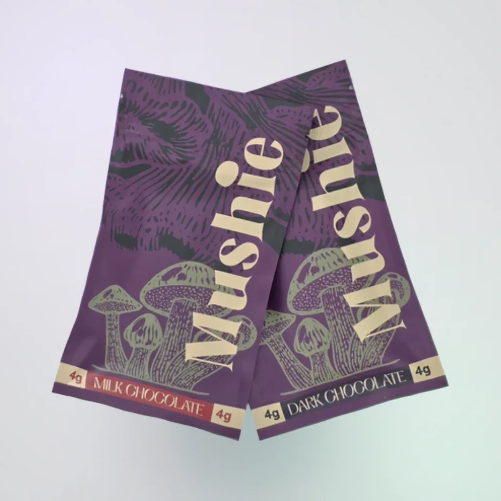 Mushie Microdosing Chocolates | 4g Total | Precision-Dosed Chocolate Bars