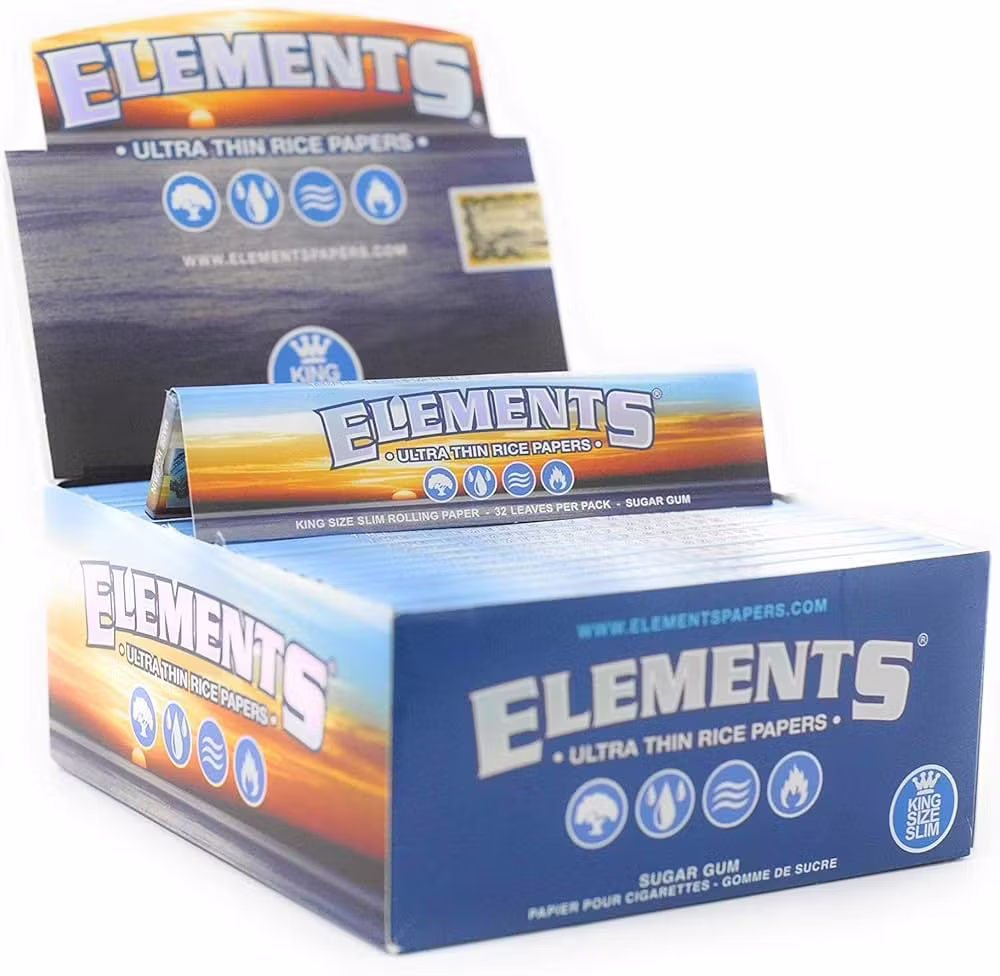 King Size Elements Ultra Thin Papers - Image 1