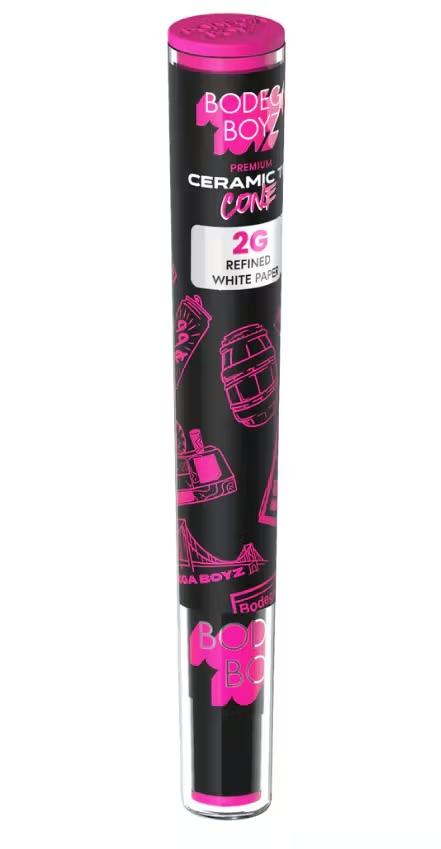 BODEGA BOYZ - REFINED WHITE PAPER 2G WITH "CERAMIC TIP" - CONE - XL 110MM